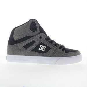 DC Mens Pure High-Top WC TX SE Black Shoes (NWT)